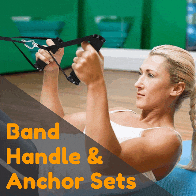 Resistance Band Handle-Anchor Set without Bands Wiio 